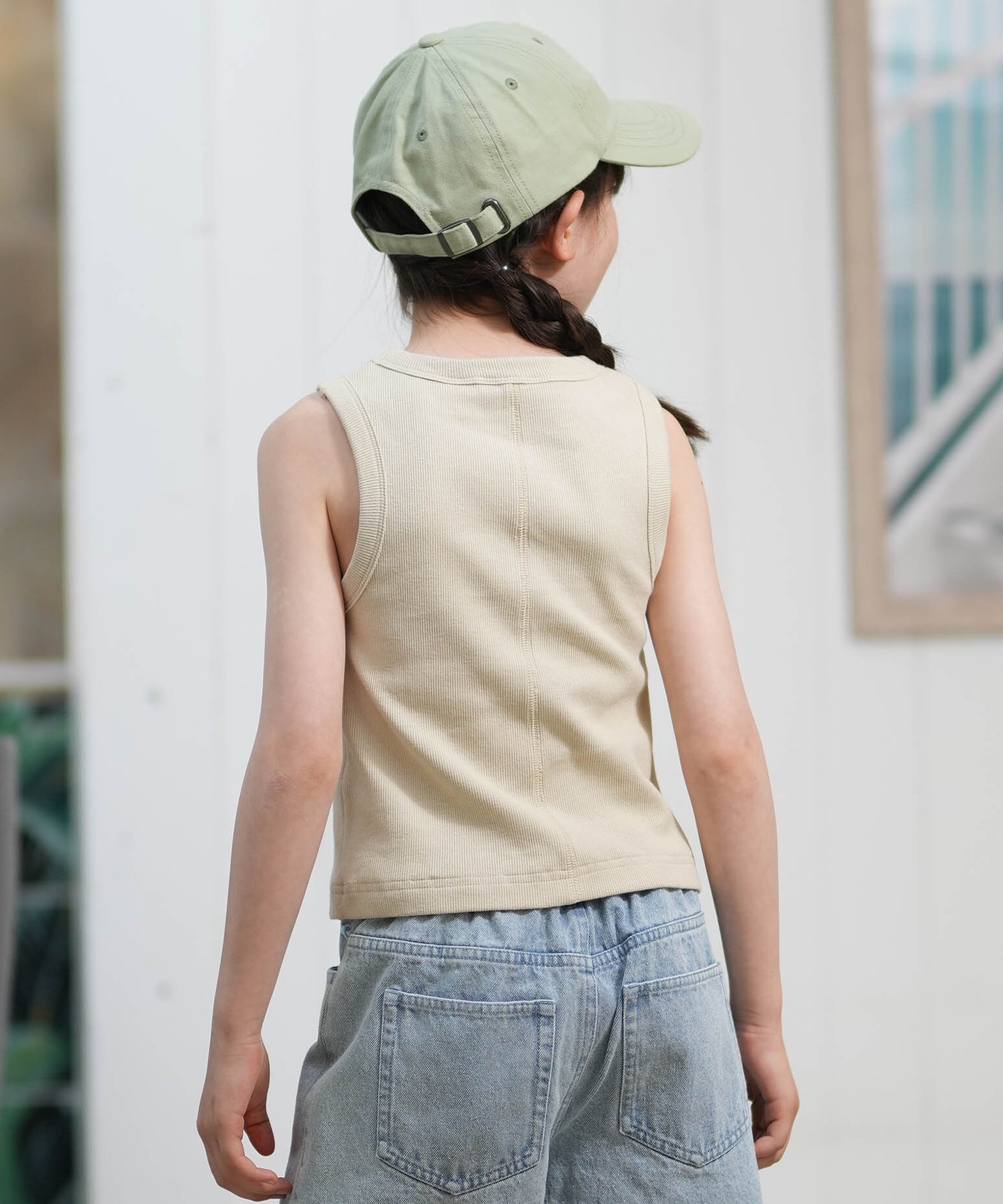 ROXY ロキシー タンクトップ キッズ ジュニア 子供 ロゴ MINI CREST OF
