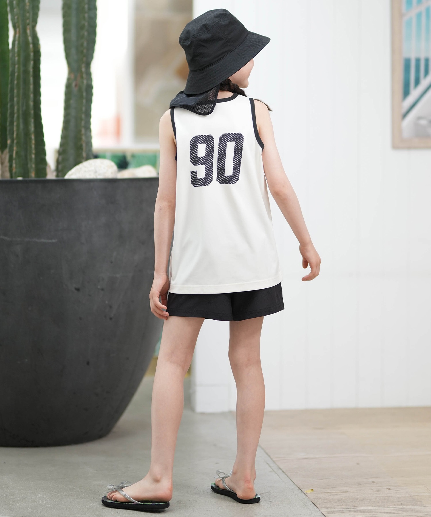 ROXY ロキシー タンクトップ キッズ ジュニア 子供 ロゴ MINI WAVE