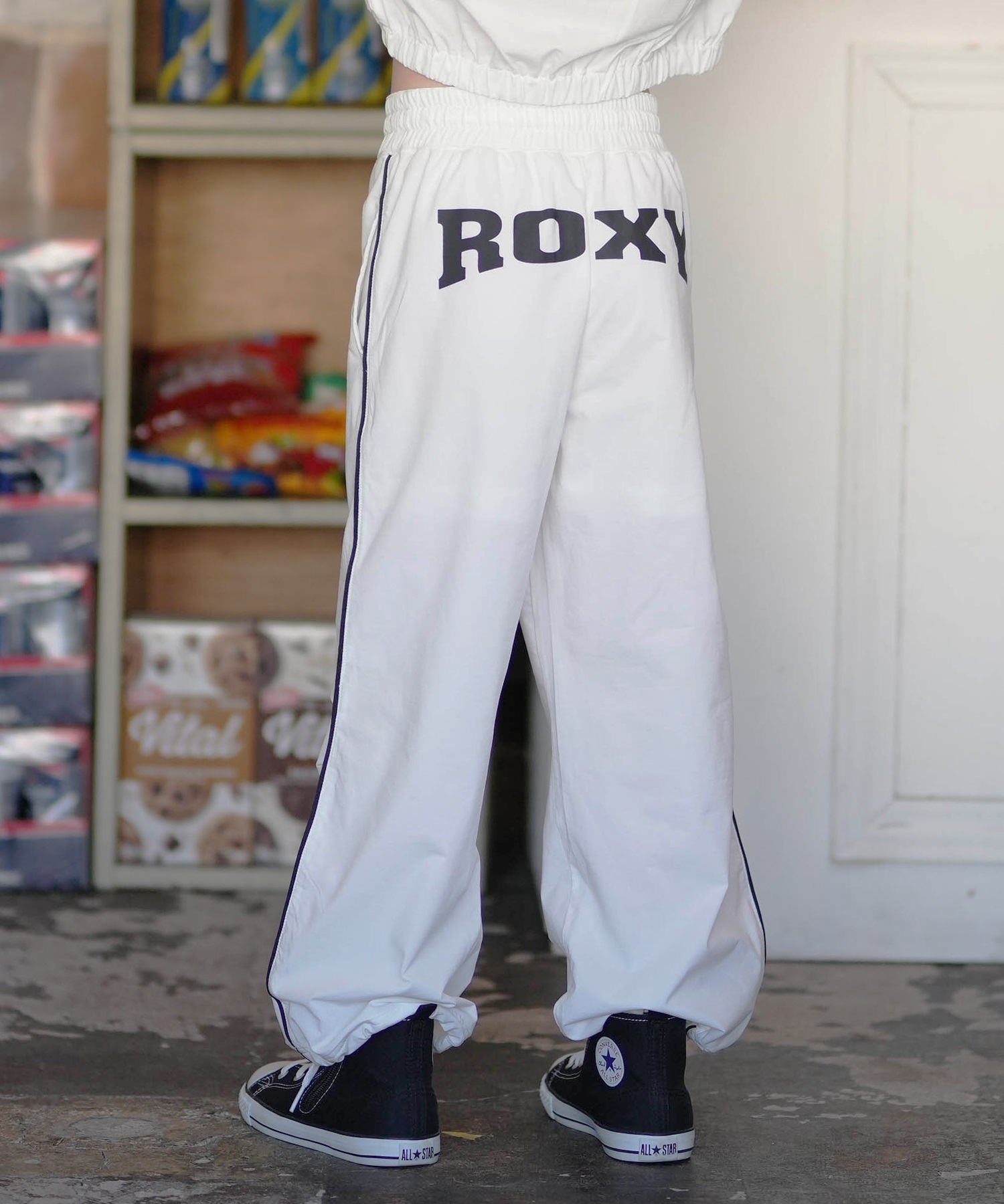 ROXY ロキシー ロングパンツ キッズ ラッシュガード MINI SALTY SQUAD PANTS TLY261653M(ORG-130cm)