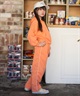 ROXY ロキシー ロングパンツ キッズ ラッシュガード MINI SALTY SQUAD PANTS TLY261653M(ORG-130cm)