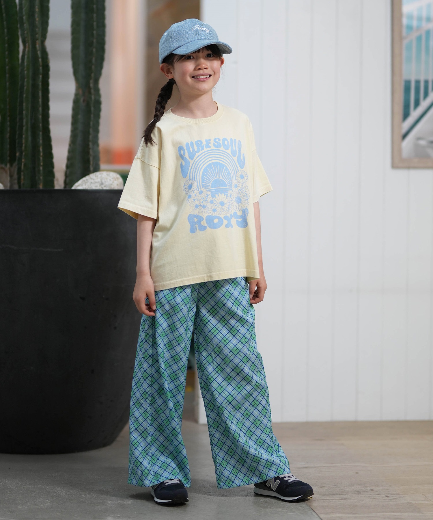 ROXY ロキシー ロングパンツ キッズ ジュニア 子供 ワイドパンツ MINI