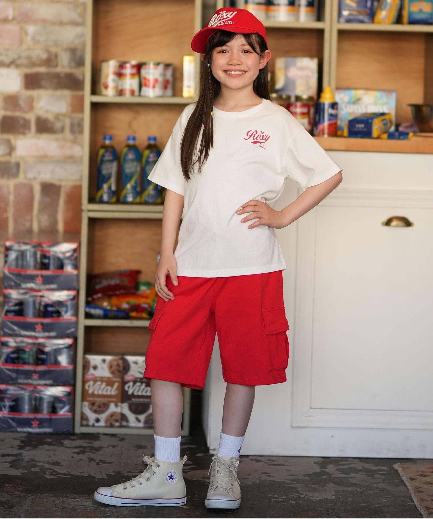 ROXY ロキシー ハーフパンツ ショートパンツ キッズ ジュニア 子供