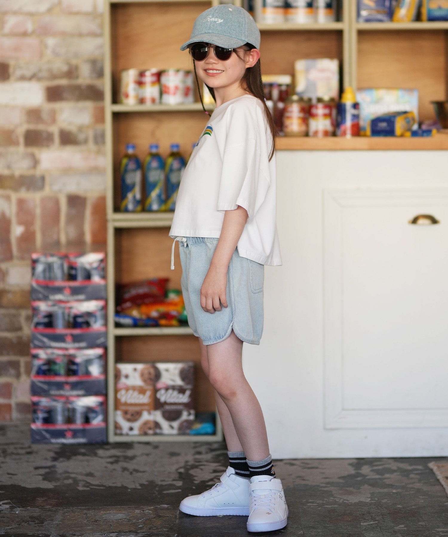 ROXY ロキシー ハーフパンツ ショートパンツ キッズ ジュニア 子供