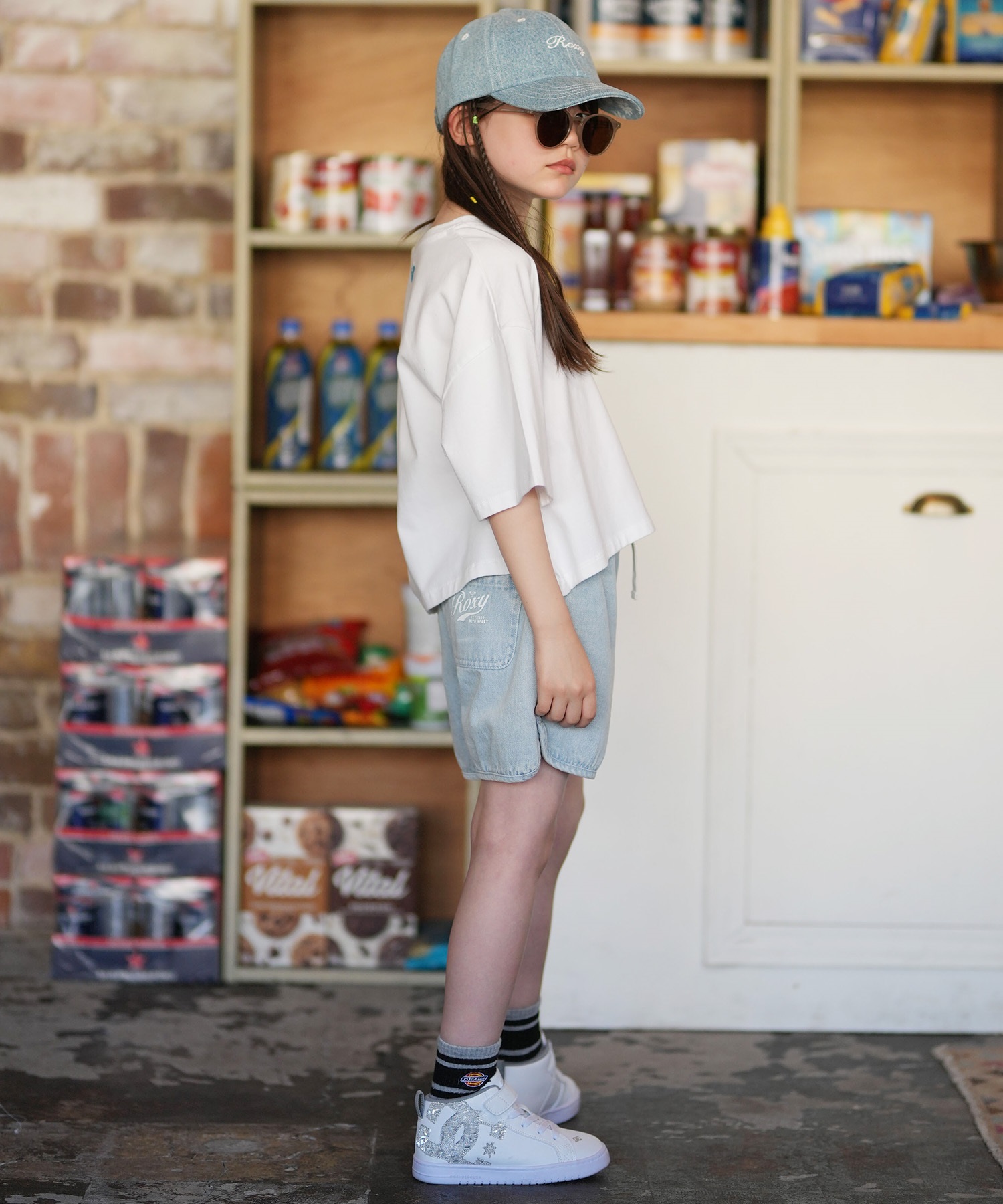 ROXY ロキシー ハーフパンツ ショートパンツ キッズ ジュニア 子供