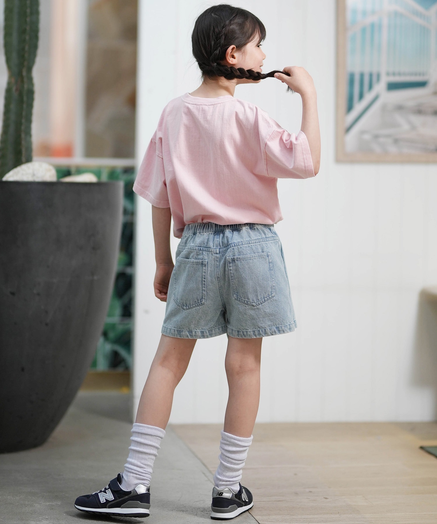 ROXY ロキシー スカート キッズ ジュニア 子供 女の子 デニム MINI
