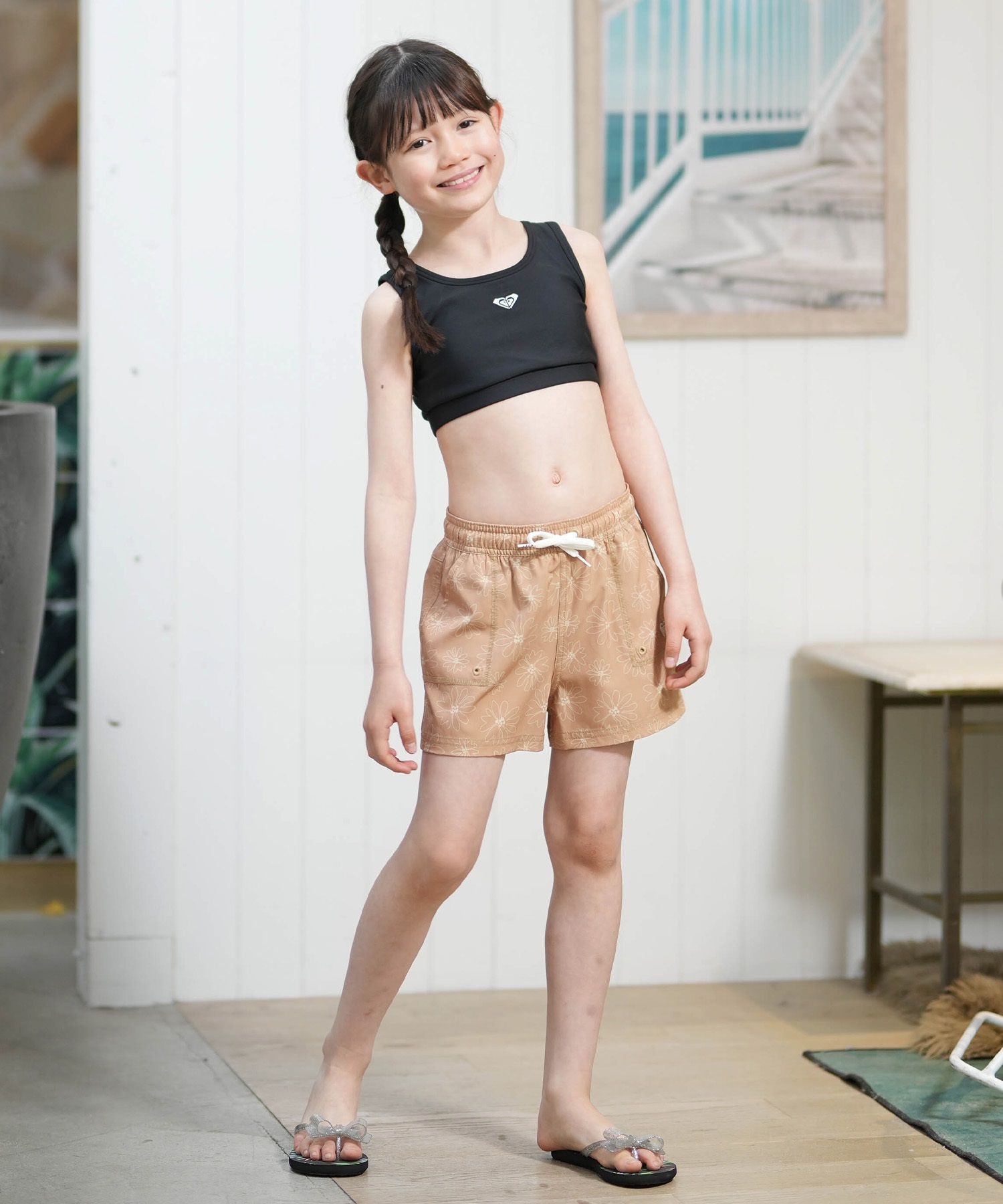 ROXY ロキシー ボードショーツ キッズ ジュニア 子供 4WAY MINI