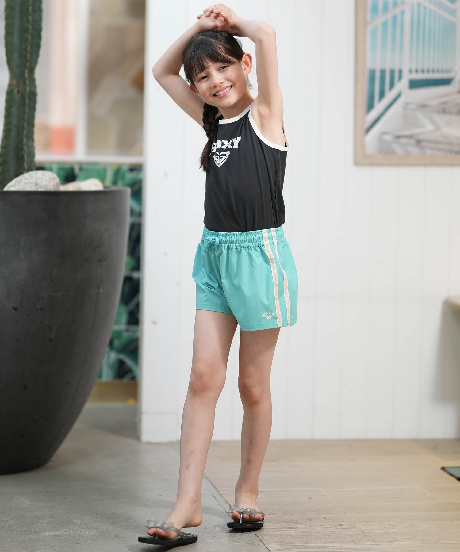 ROXY ロキシー 水着 トランクス ボードショーツ キッズ ジュニア 子供