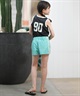 ROXY ロキシー 水着 トランクス ボードショーツ キッズ ジュニア 子供 水陸両用 UVカット MINI SALT HORIZON YWS262516M(TRQ-130cm)