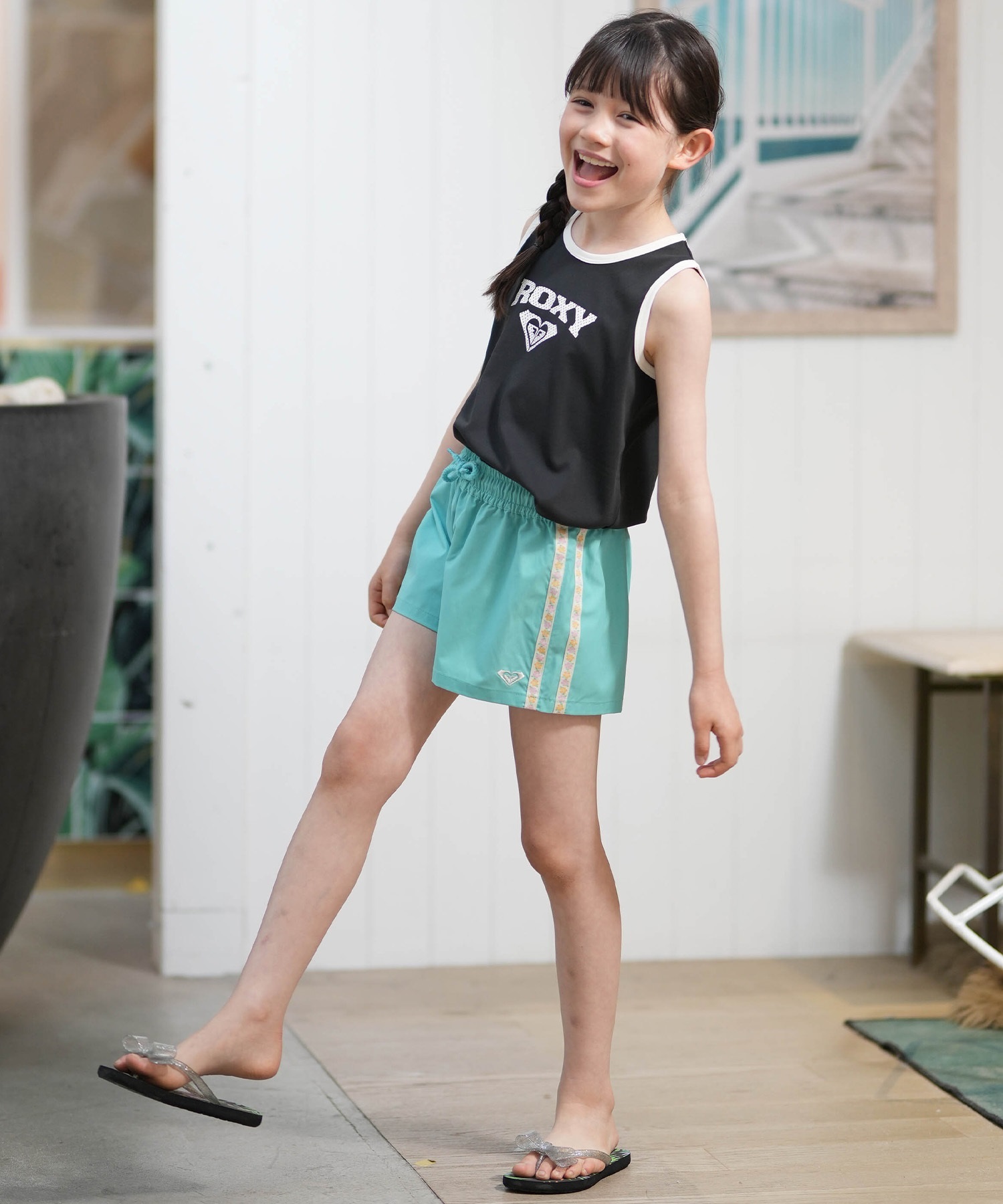 ROXY ロキシー 水着 トランクス ボードショーツ キッズ ジュニア 子供