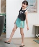 ROXY ロキシー 水着 トランクス ボードショーツ キッズ ジュニア 子供 水陸両用 UVカット MINI SALT HORIZON YWS262516M(TRQ-130cm)