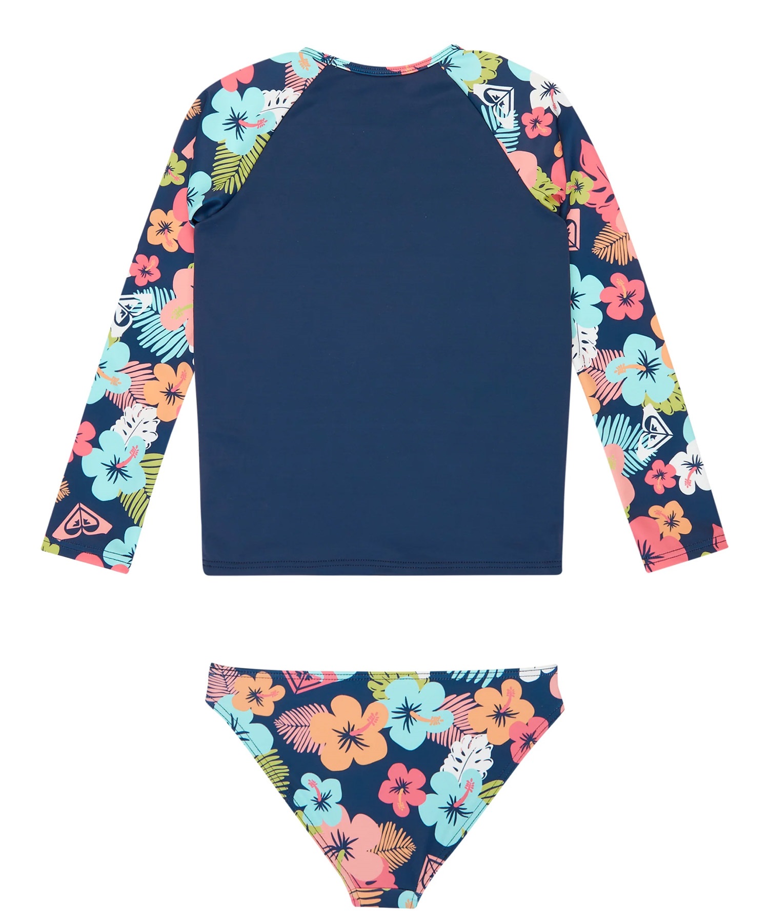 ROXY ロキシー 水着 セット キッズ 子供 女の子 UVカット MORNING FLOWER LYCRA ERLWR03360(BSP6-100cm)