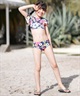 ROXY ロキシー 水着 ビキニ キッズ 子供 女の子 MORNING FLOWER CROP ERLX203227(BSP6-100cm)