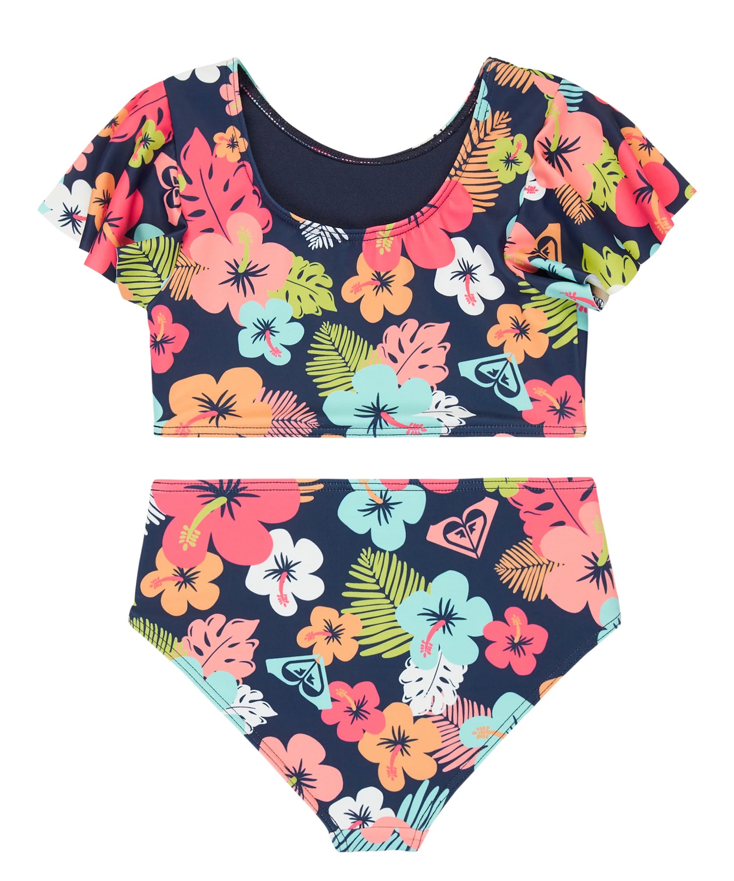 ロキ出品 ROXY ロキシー 水着 ビキニ キッズ 子供 女の子 MORNING FLOWER CROP