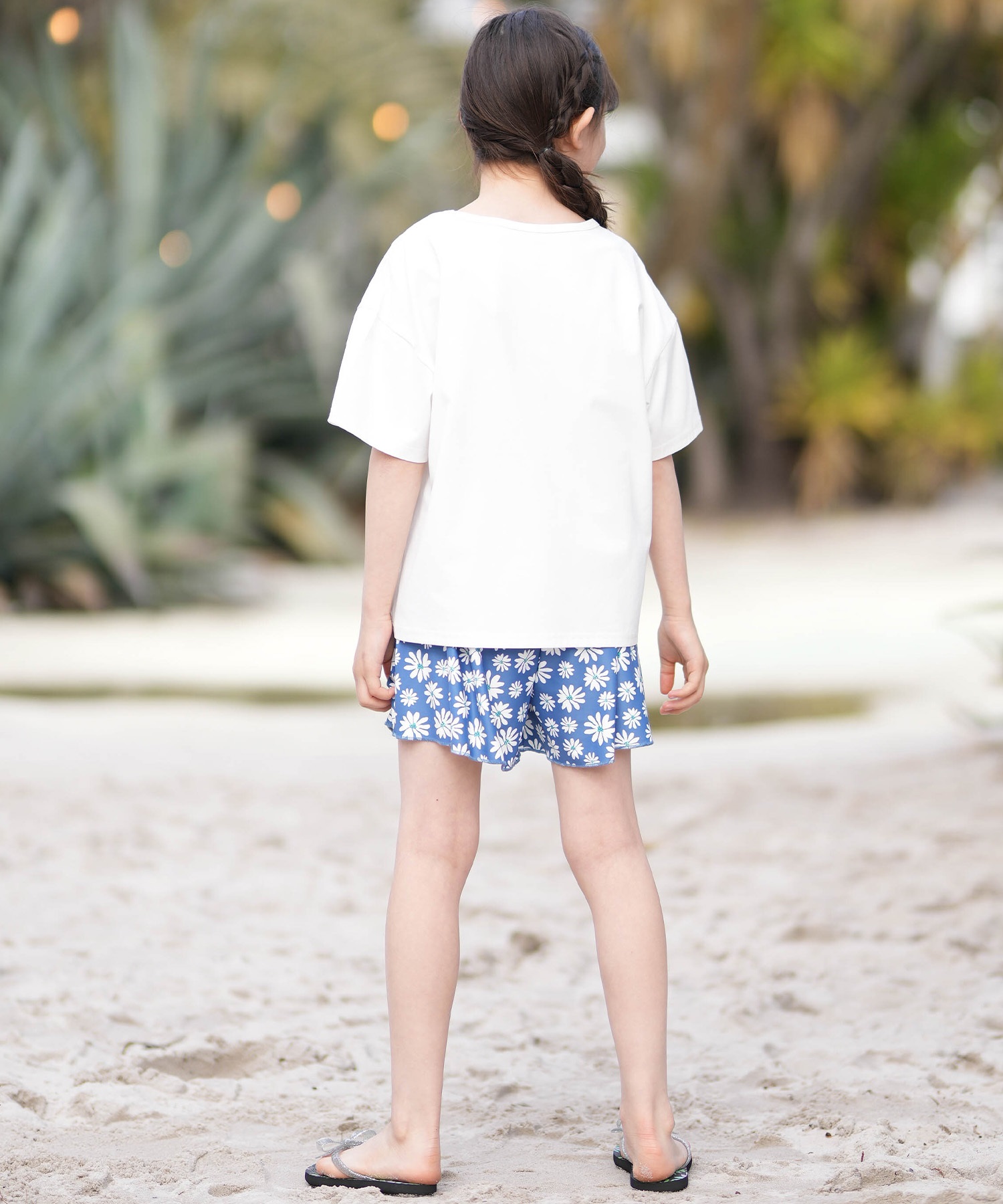 ROXY ロキシー 水着 セット キッズ 子供 女の子 3点セット PEAKDAY