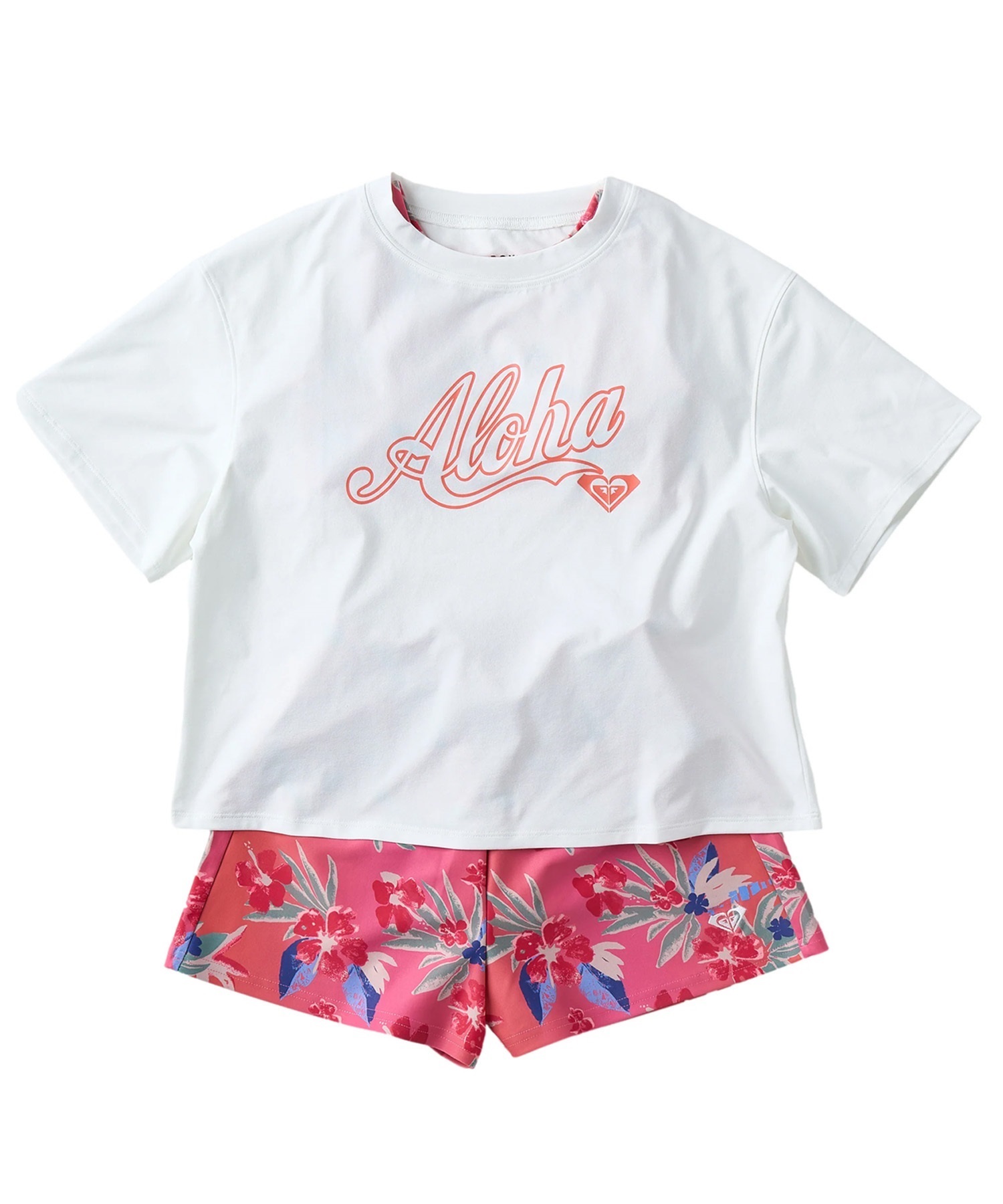 ROXY ロキシー 水着 3点セット キッズ ジュニア 子供 水陸両用