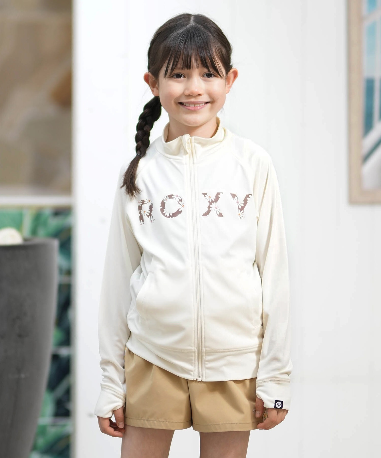 ROXY ロキシー キッズ ジュニア 子供 水陸両用 SPLASHY STAND ジップ