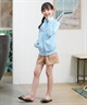 ROXY ロキシー キッズ ジュニア 子供 水陸両用 SPLASHY STAND ジップラッシュガード TLY261107(LBL-120cm)