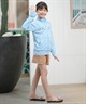 ROXY ロキシー キッズ ジュニア 子供 水陸両用 SPLASHY STAND ジップラッシュガード TLY261107(LBL-120cm)