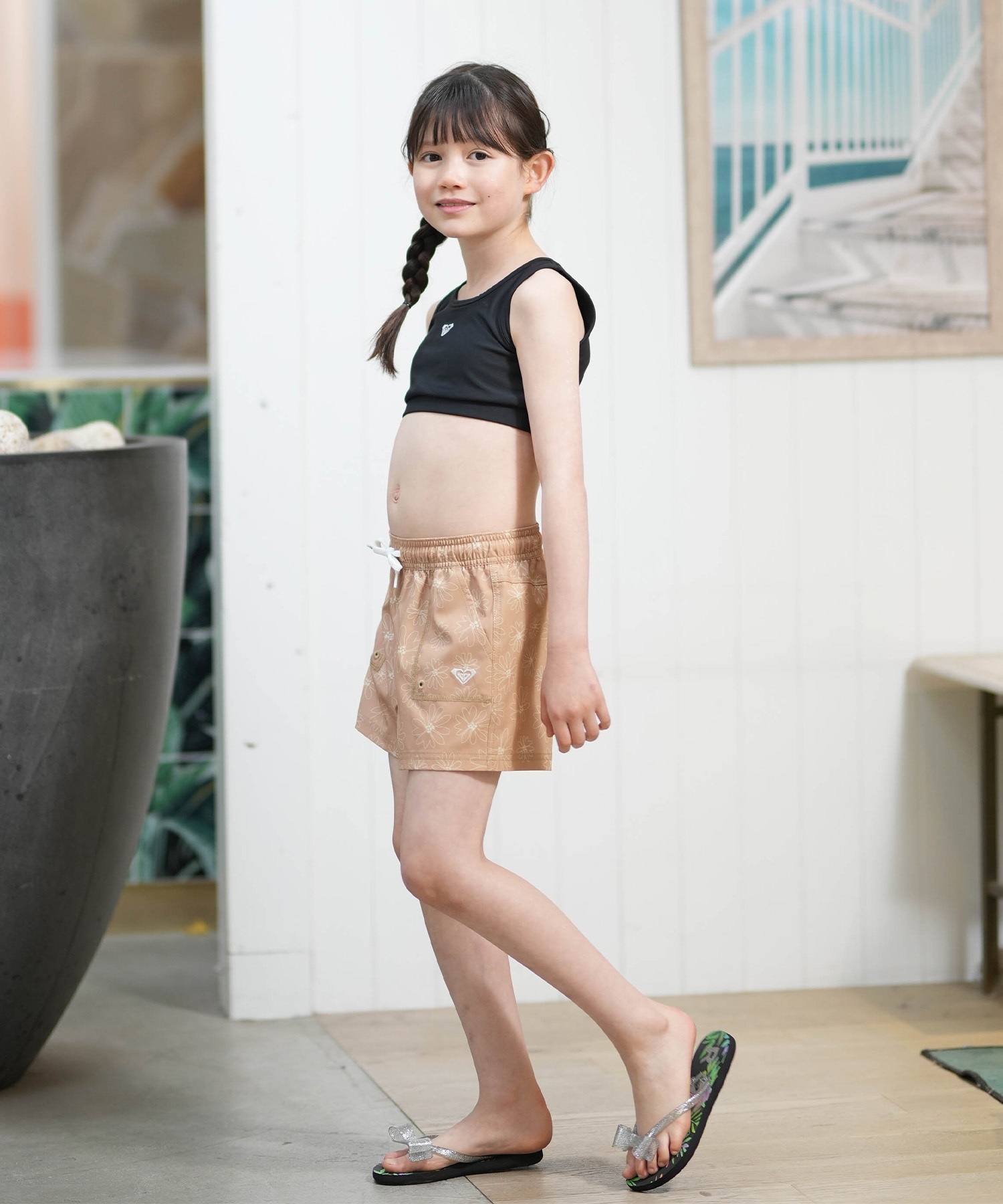 ROXY ロキシー ブラトップ キッズ ジュニア 子供 水陸両用 ROXY CLUB