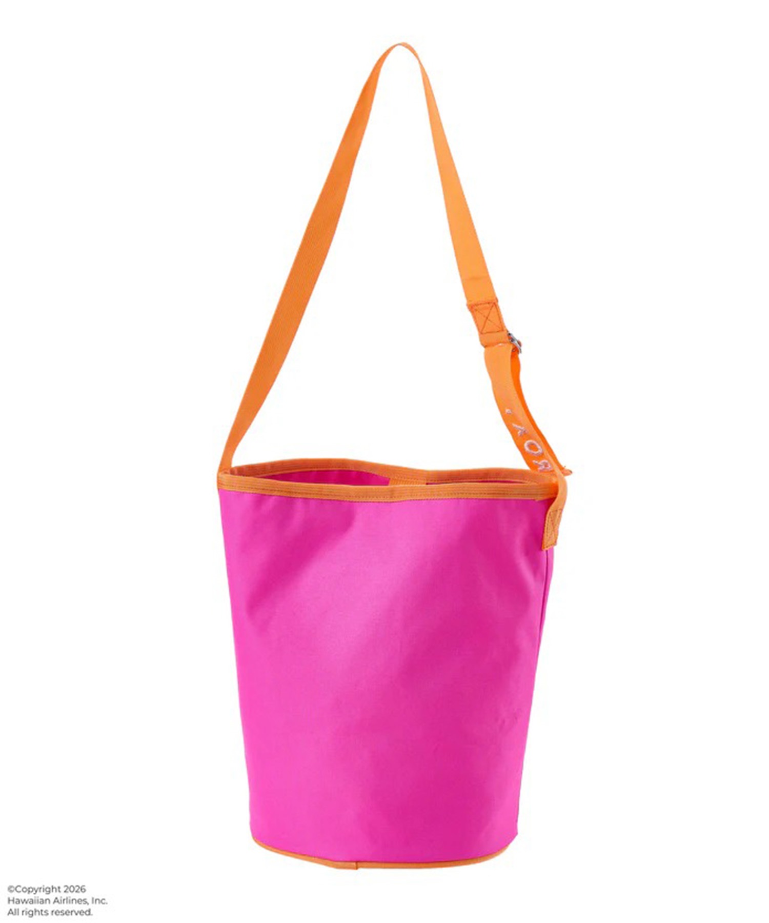 ROXY ロキシー HAWAIIAN AIRLINES コラボ トートバッグ 2WAY バケツ型