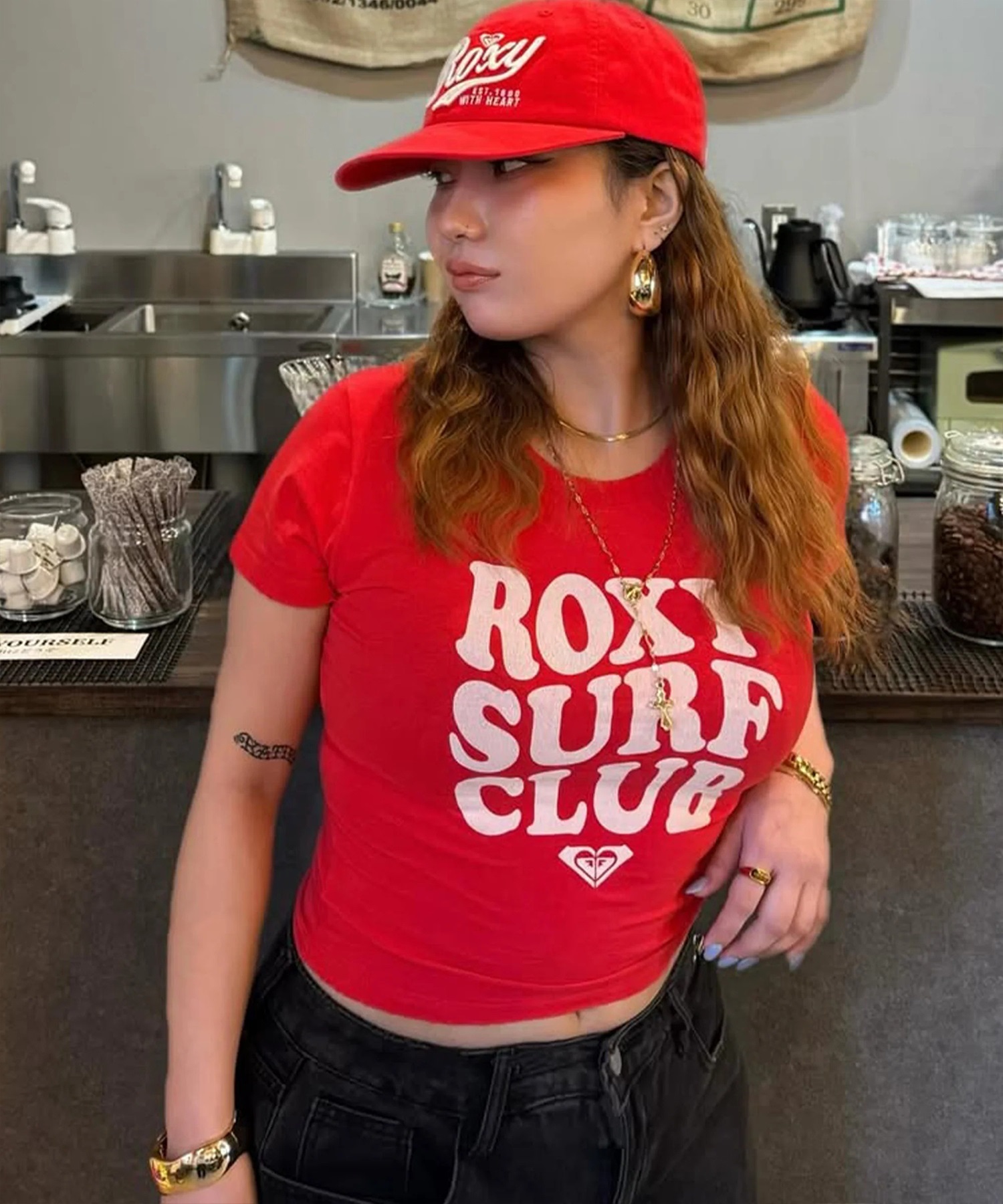 ROXY ロキシー キャップ レディース ROXY WITH HEART CAP RCP261325(BBK-FREE)