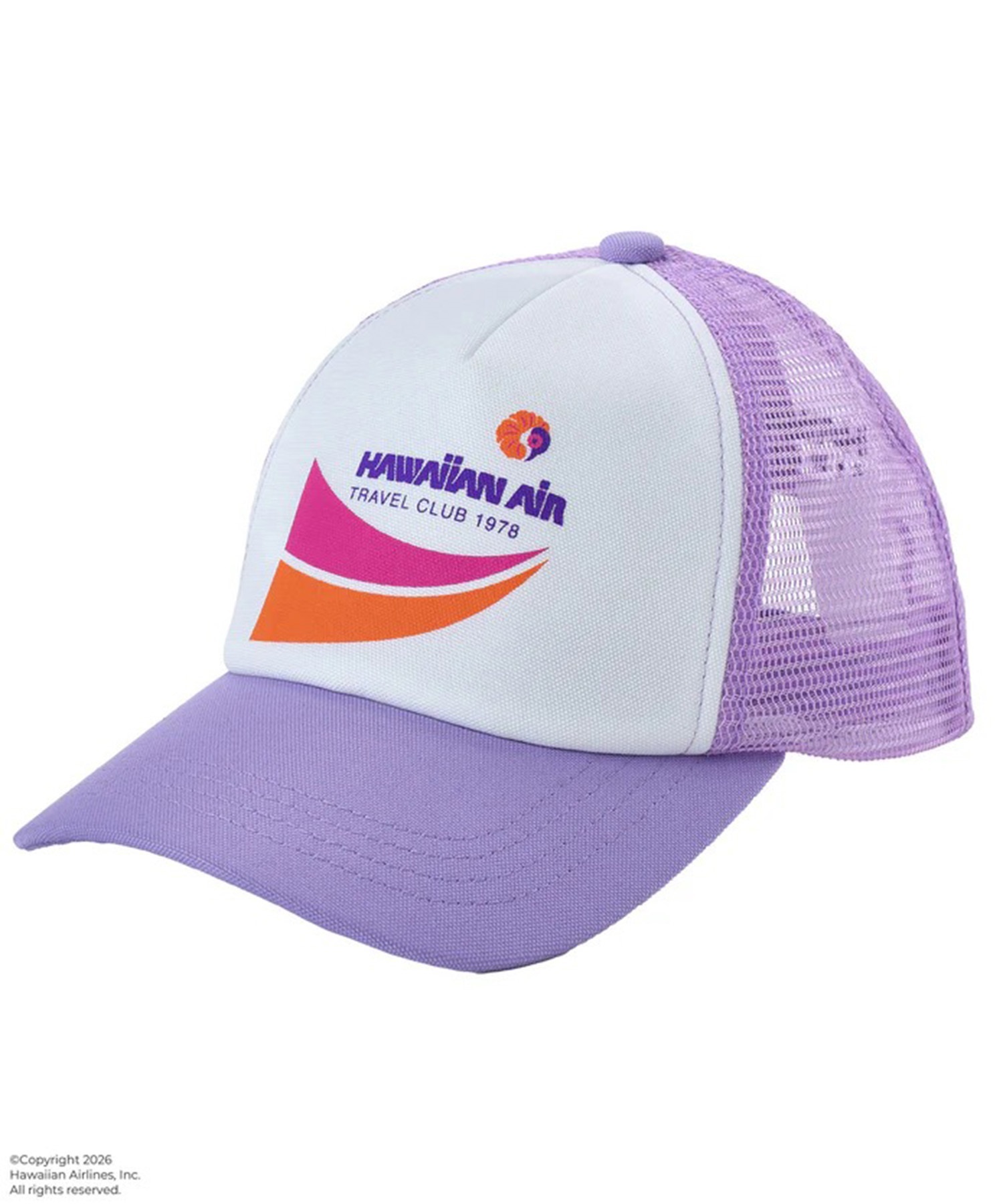 ROXY ロキシー HAWAIIAN AIRLINES コラボ キャップ メッシュ HAWAIIAN