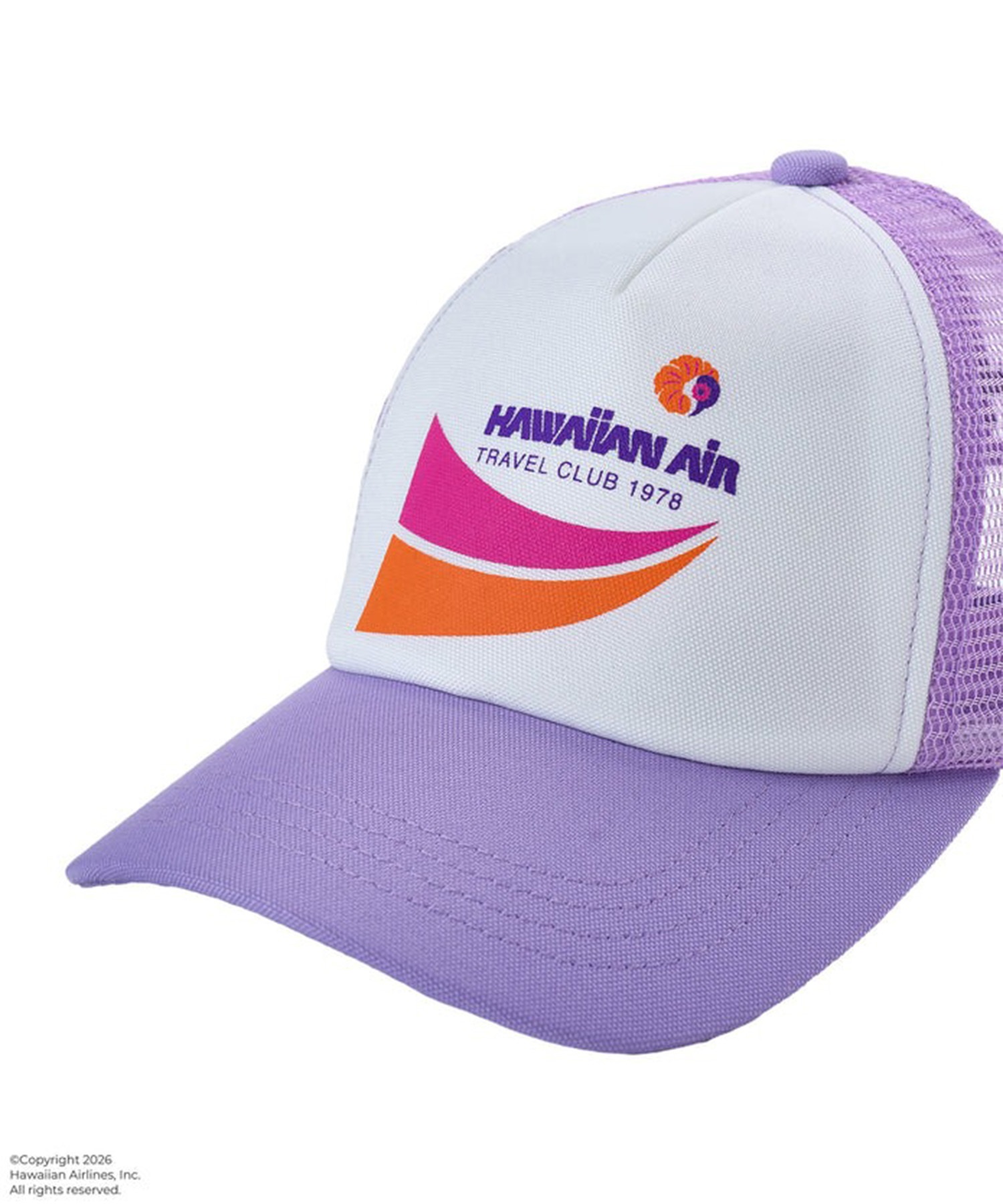 ツーピースと帽子セット ROXY ロキシー HAWAIIAN AIRLINES コラボ キャップ メッシュ HAWAIIAN