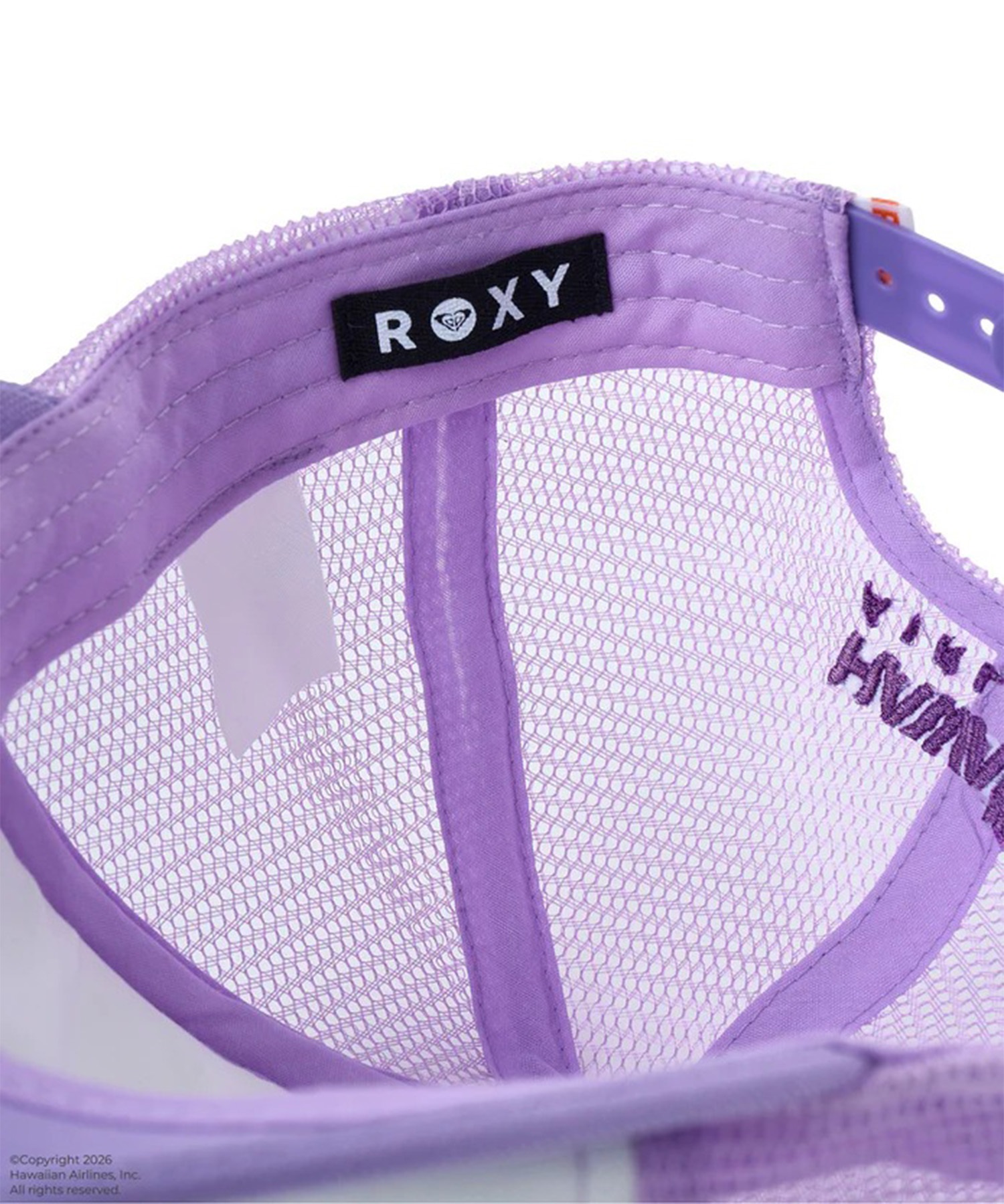 ROXY ロキシー HAWAIIAN AIRLINES コラボ キャップ メッシュ HAWAIIAN