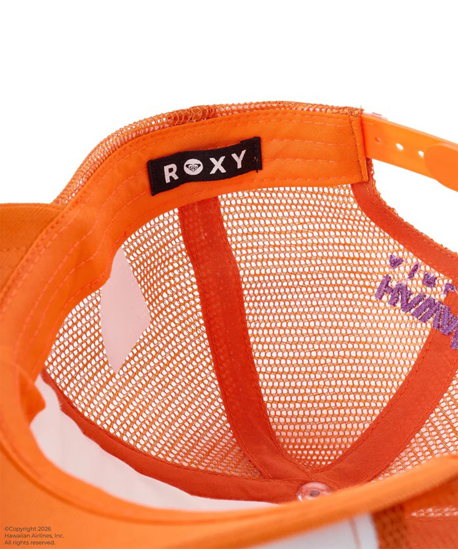 ROXY ロキシー HAWAIIAN AIRLINES コラボ キャップ メッシュ HAWAIIAN