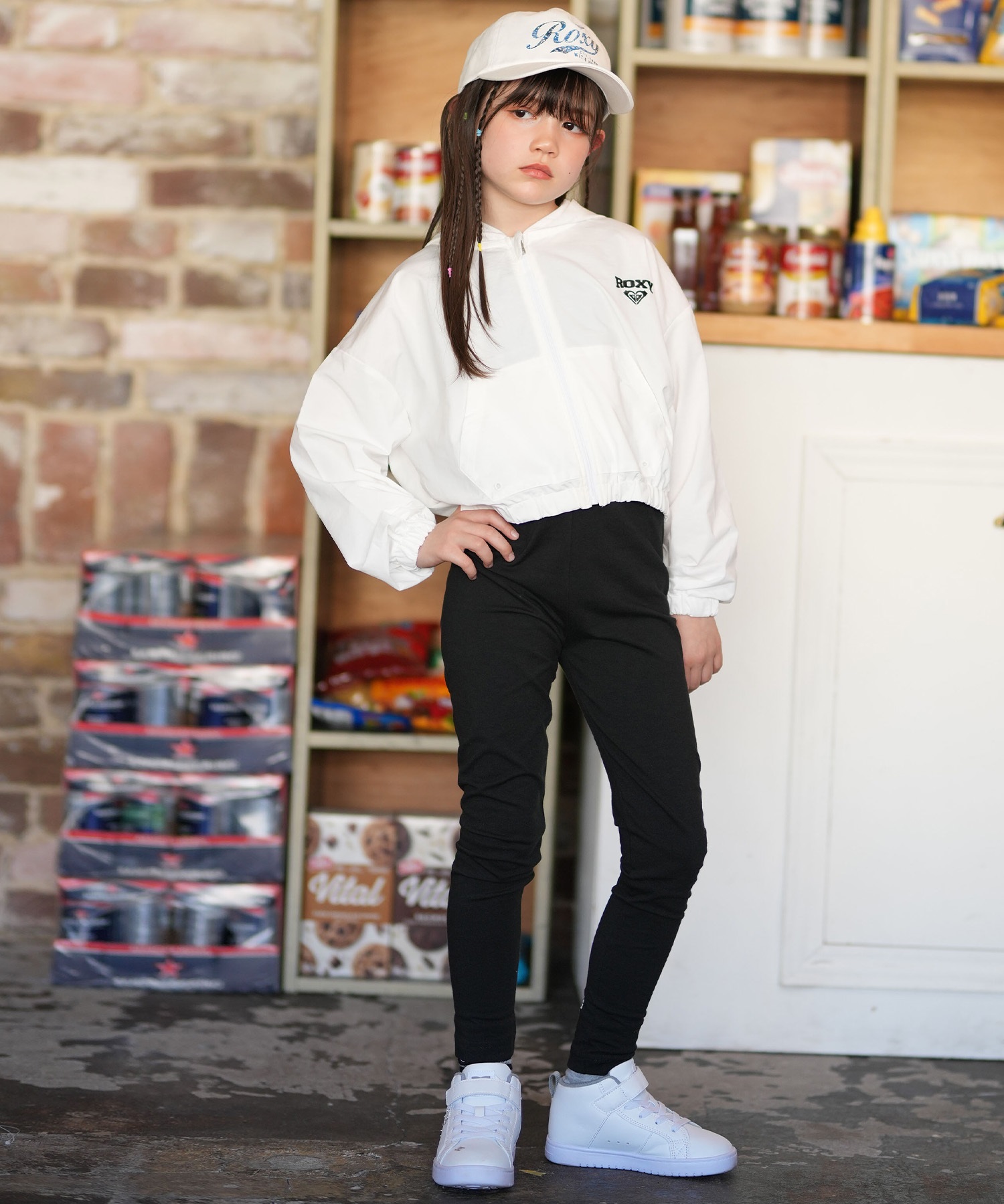 ROXY ロキシー キャップ キッズ 子供 MINI ROXY WITH HEART キャップ TCP261120(BLU-FREE)