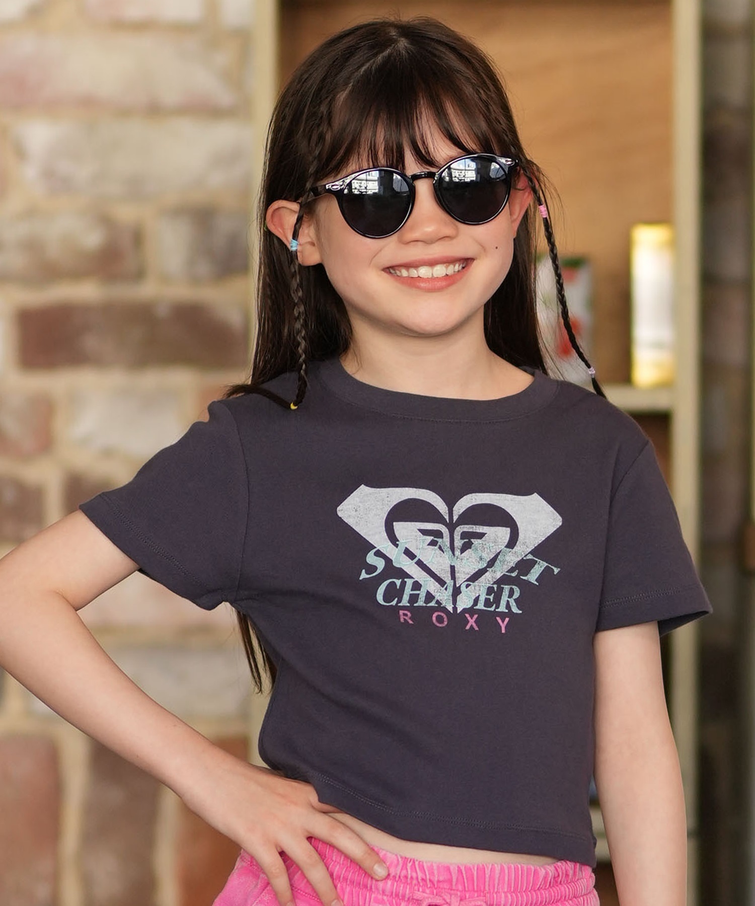ROXY ロキシー サングラス キッズ 偏光 MINI SALT HORIZON SUN