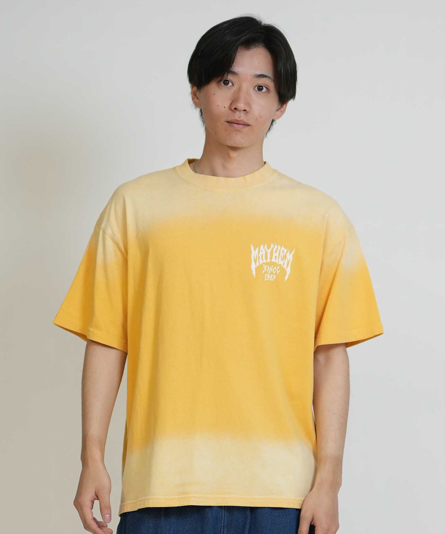 LOST ロスト 半袖 Tシャツ メンズ バックプリント MEYHEM SINCE 87 TEE