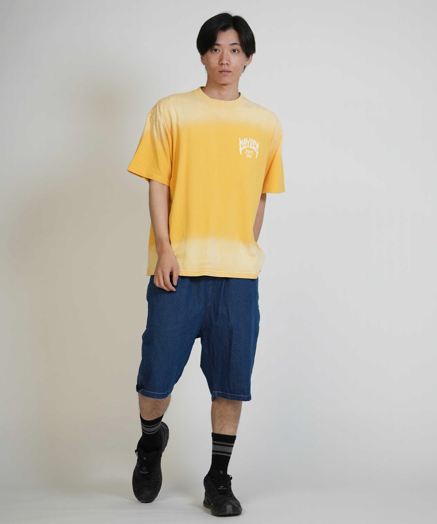 LOST ロスト 半袖 Tシャツ メンズ バックプリント MEYHEM SINCE 87 TEE