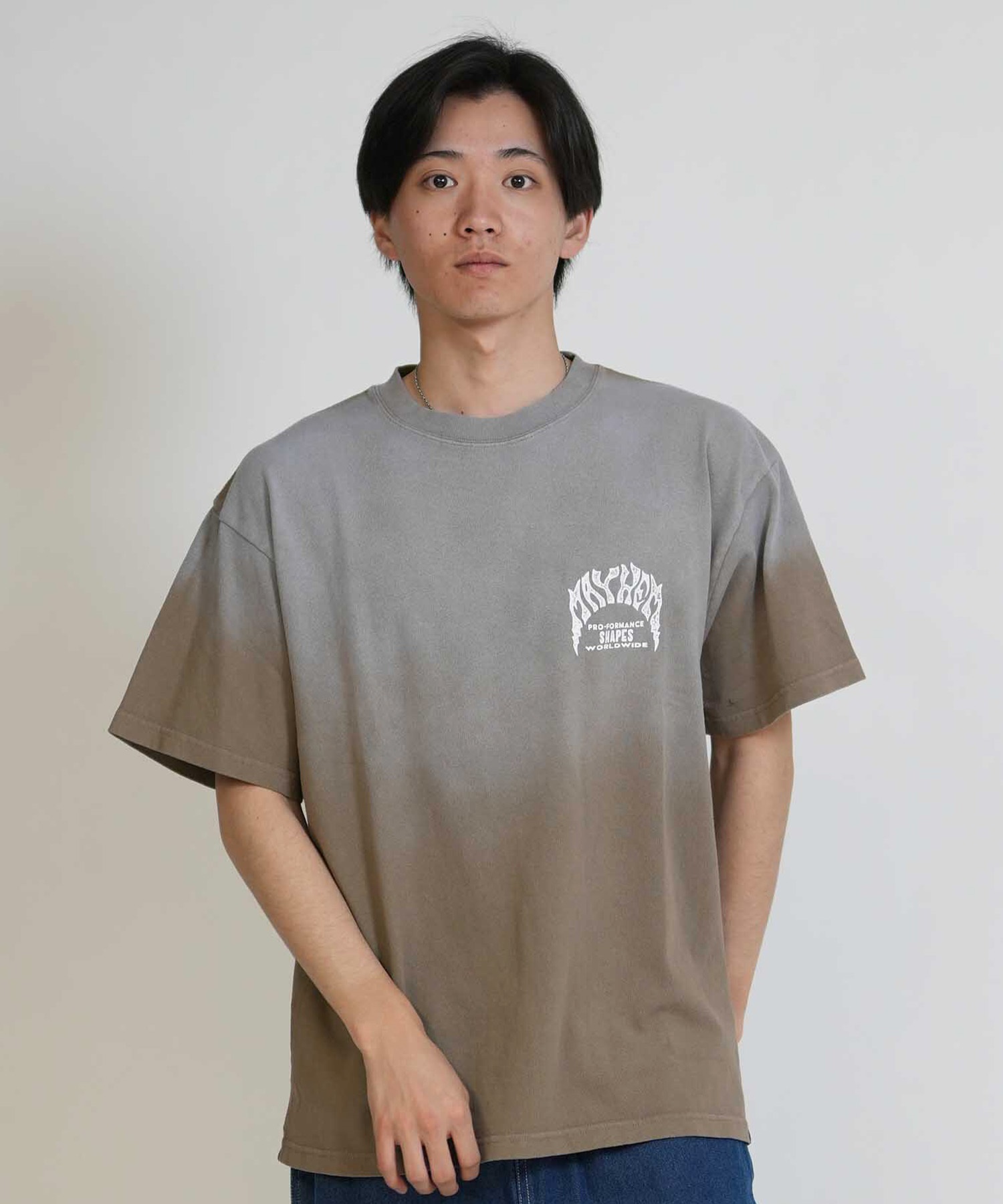 LOST ロスト 半袖 Tシャツ メンズ グラフィック MEYHEM SPRAY TEE LM6S