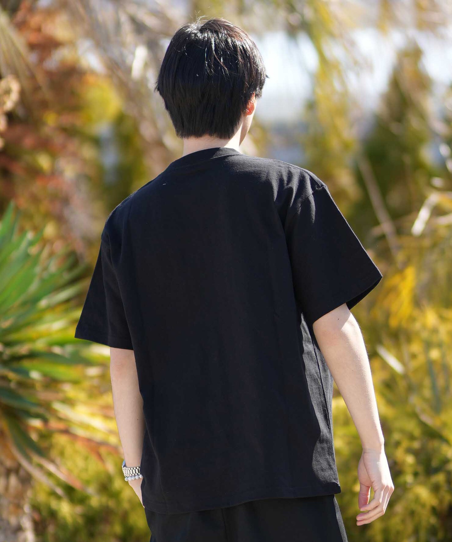 LOST ロスト 半袖 Tシャツ メンズ ロゴ FLAMER LOGO TEE LM6S-2107