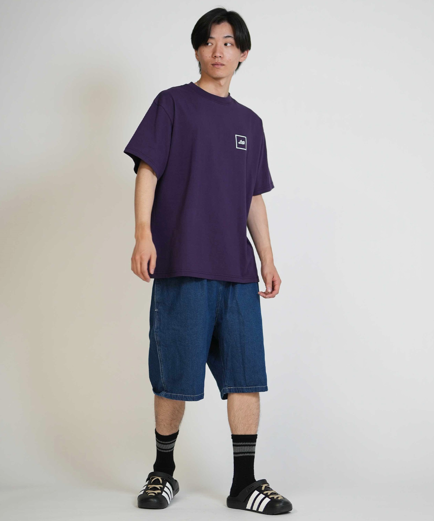 LOST ロスト 半袖 Tシャツ メンズ バックプリント MEYHEM FINE CURVES