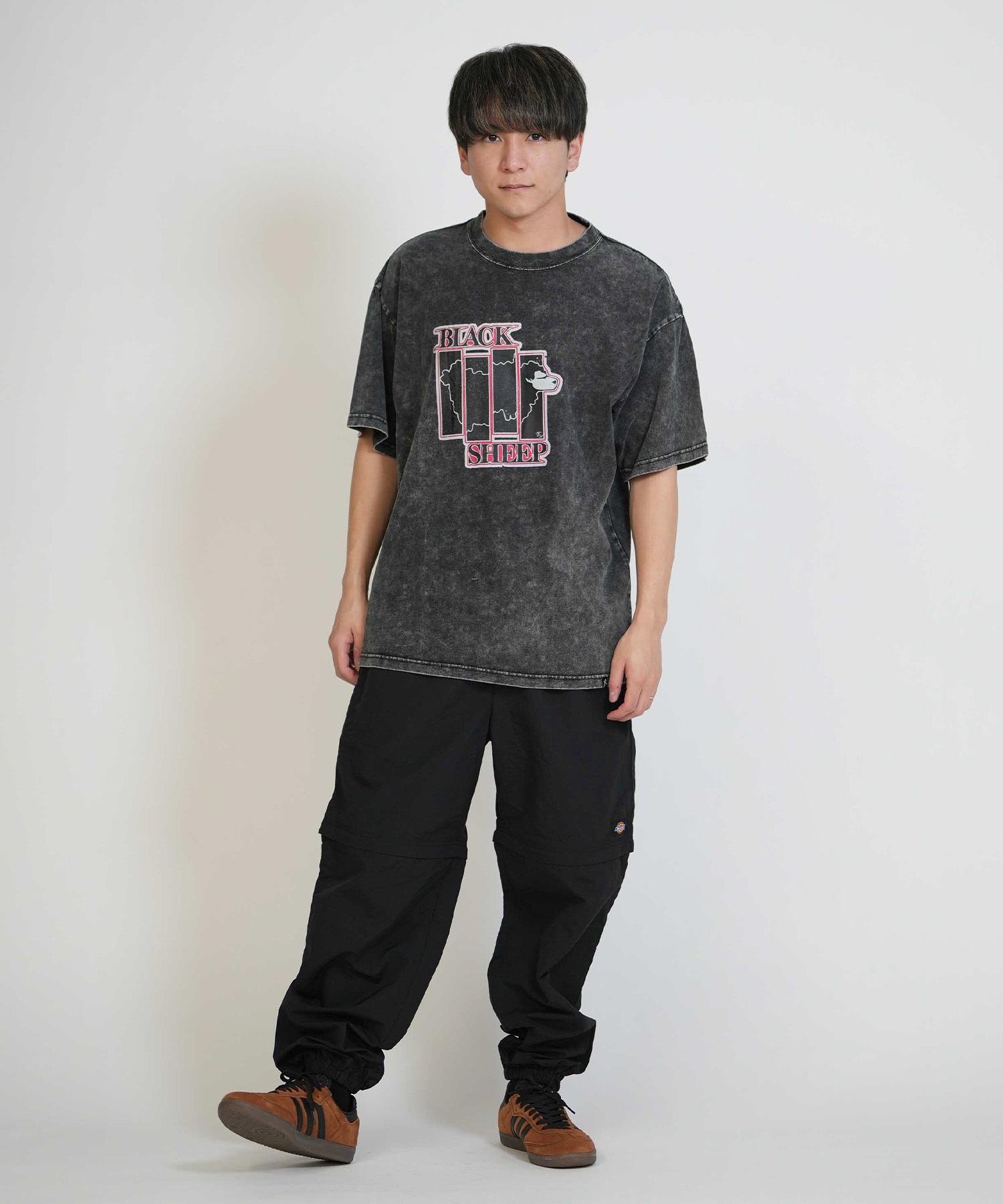 LOST ロスト 半袖 Tシャツ メンズ グラフィック MIXER TEE LM6S-2113