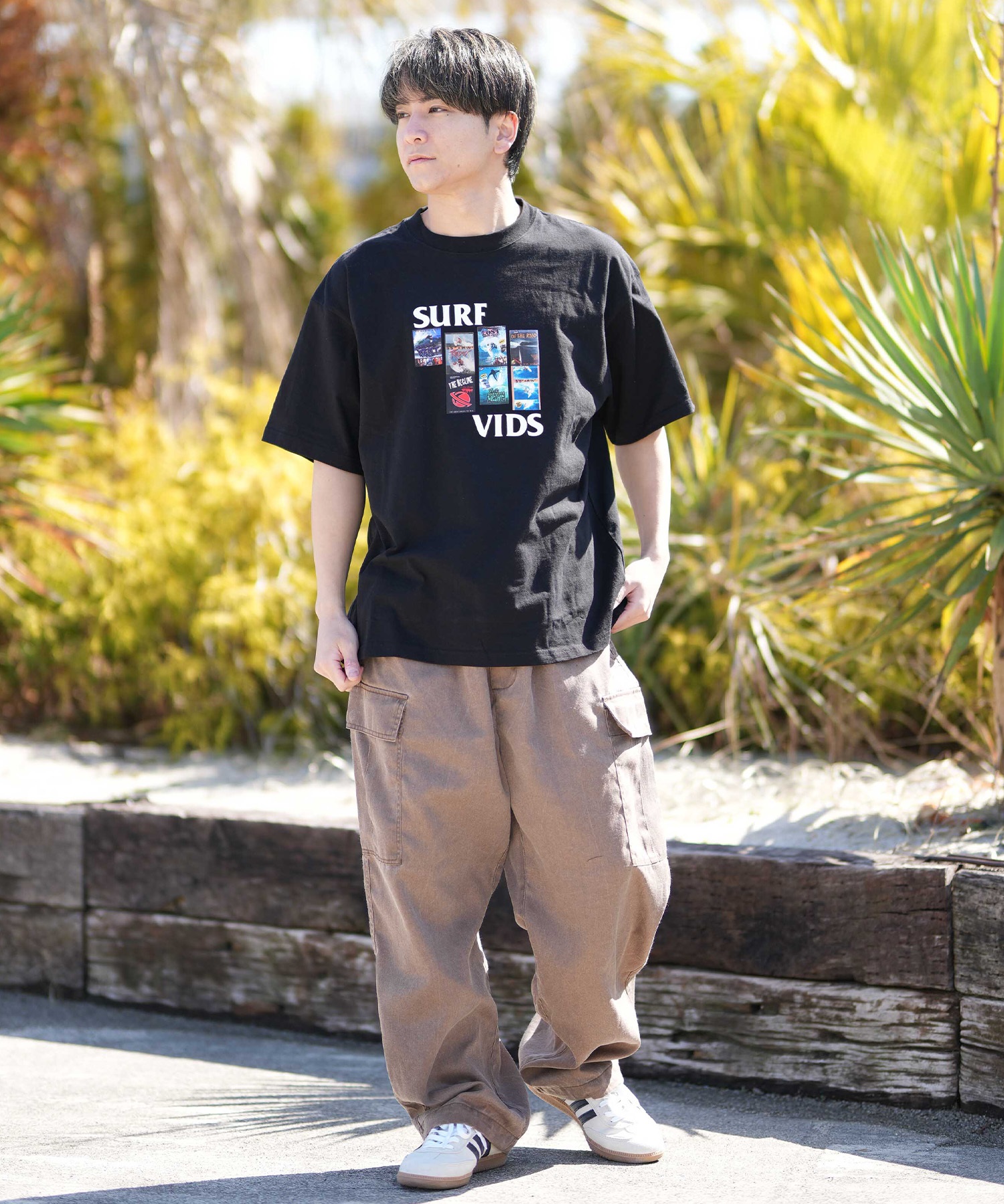 LOST ロスト 半袖 Tシャツ メンズ サーフグラフィック SURF VIDS TEE