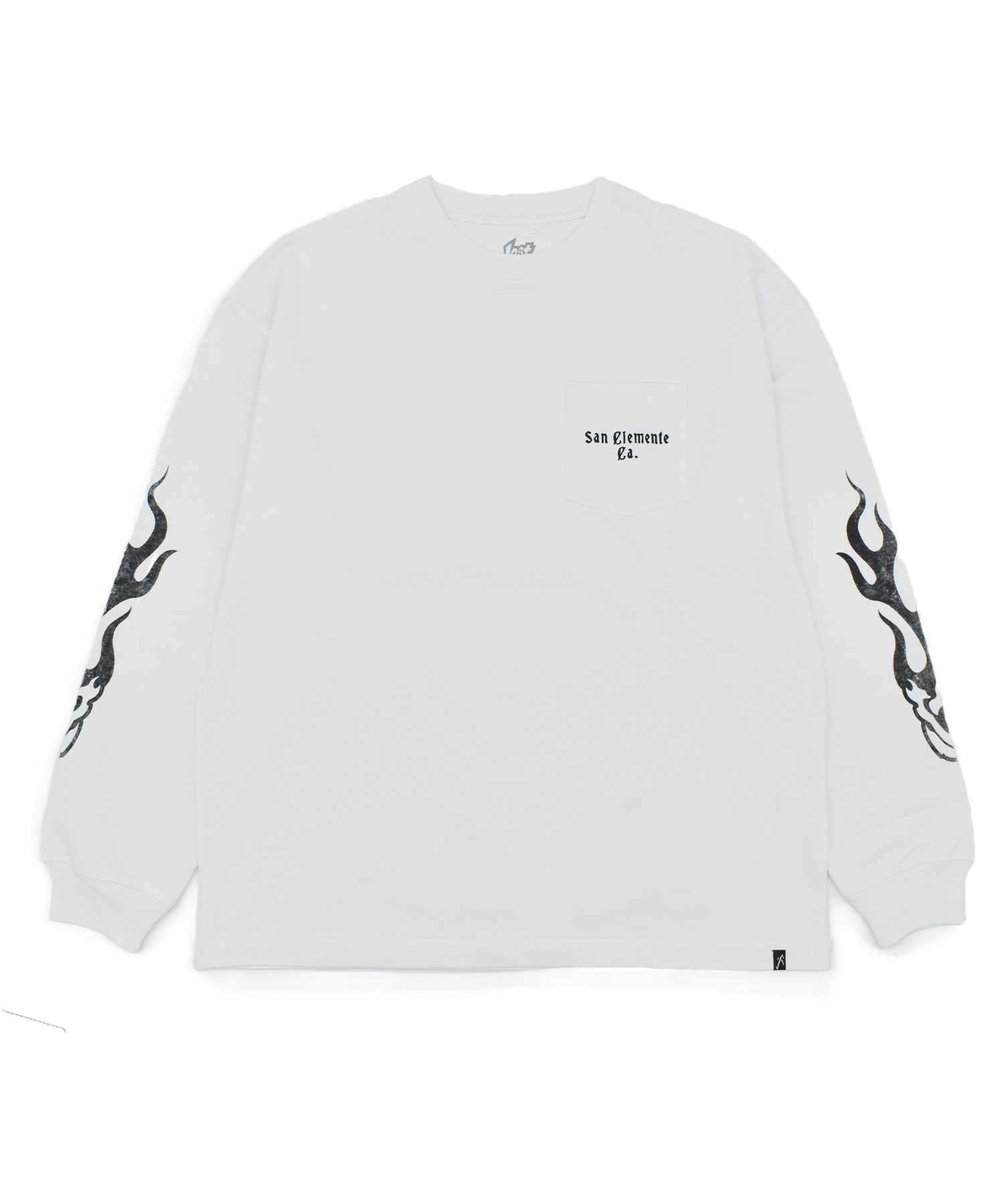 LOST ロスト 長袖 Tシャツ ロンT メンズ FLAME LS TEE LM6F-2202