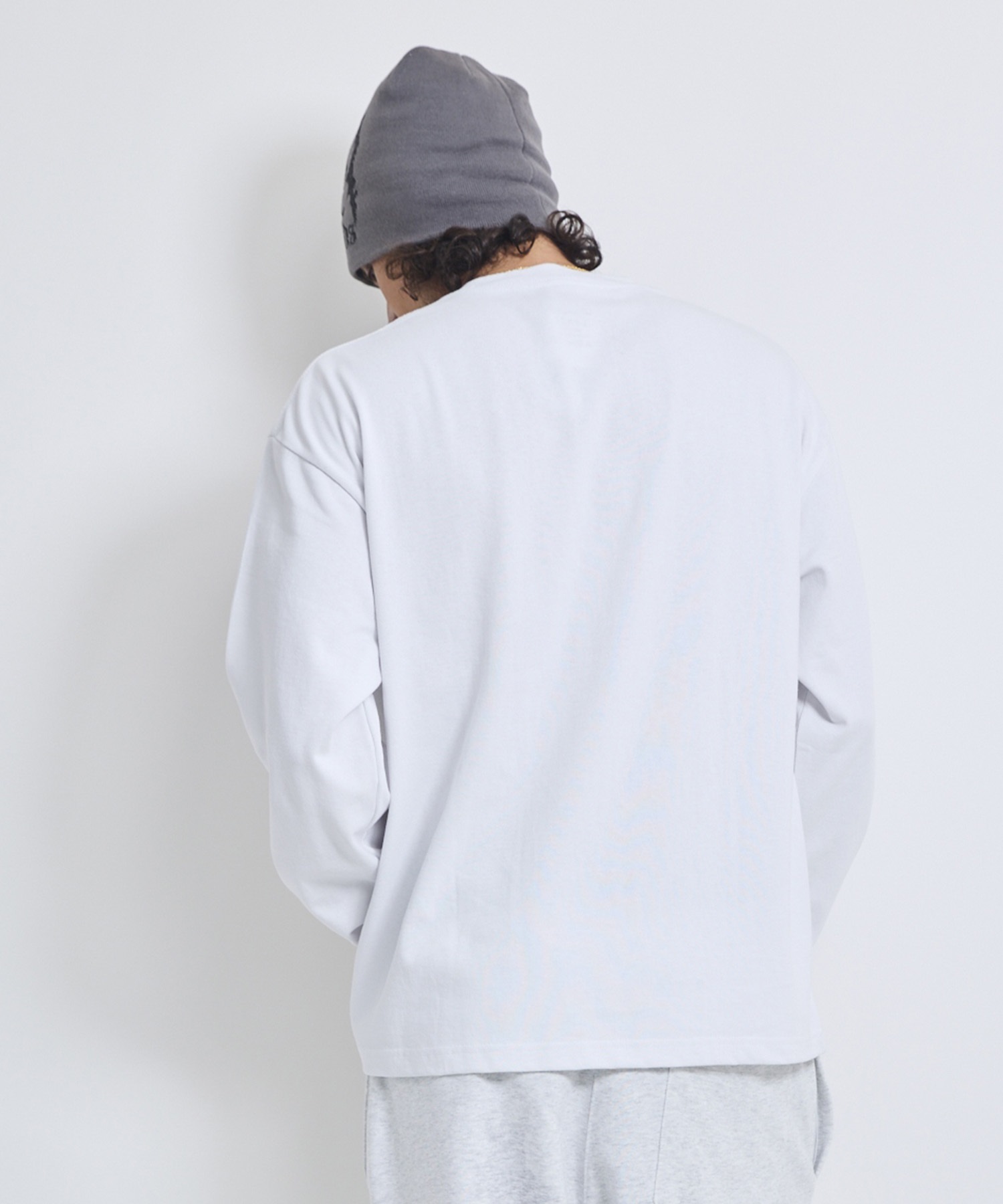LOST ロスト 長袖 Tシャツ ロンT メンズ FLAME LS TEE LM6F-2202