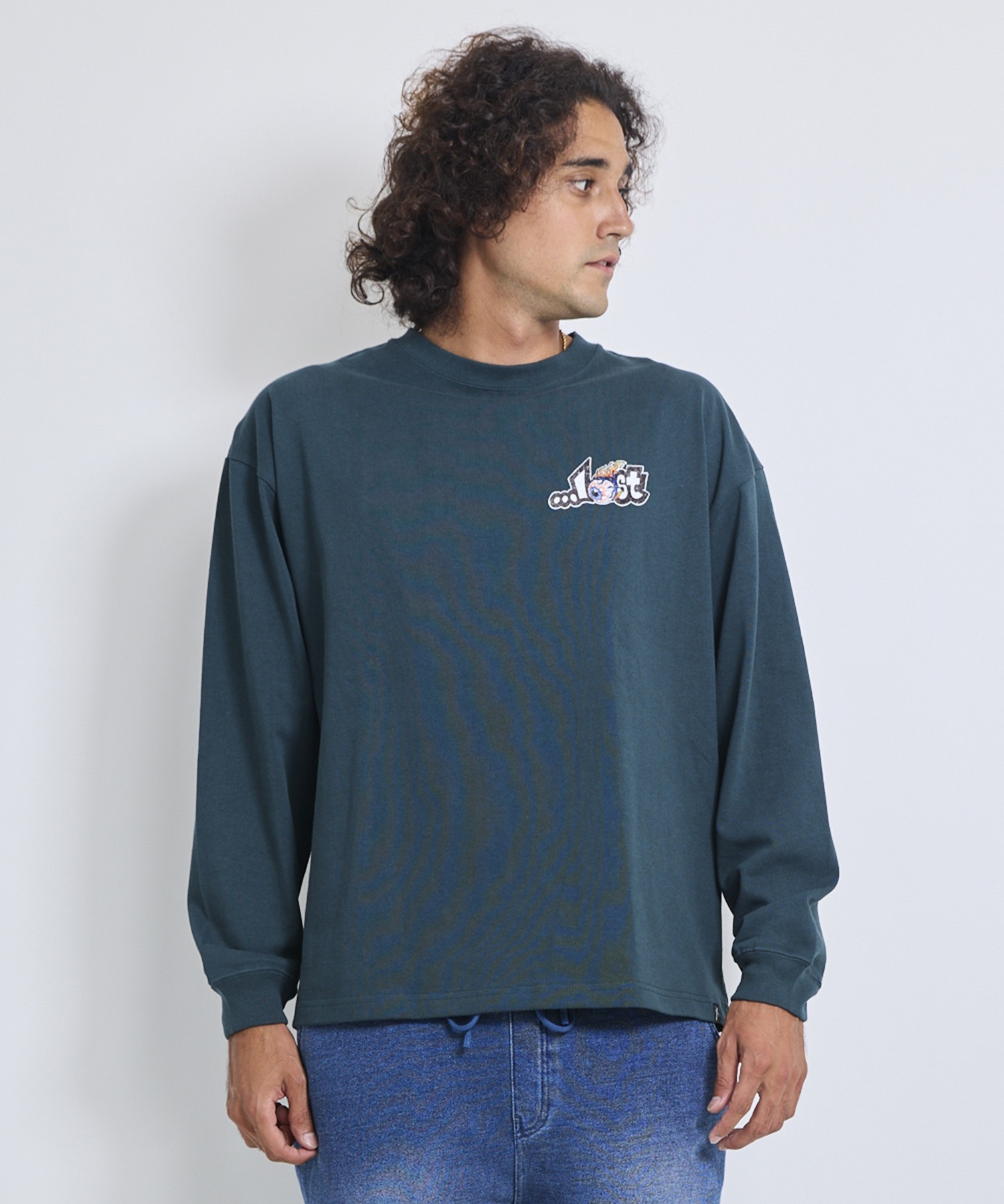 LOST ロスト 長袖 Tシャツ ロンT メンズ EYEBALL LAM LS TEE LM6F-2203