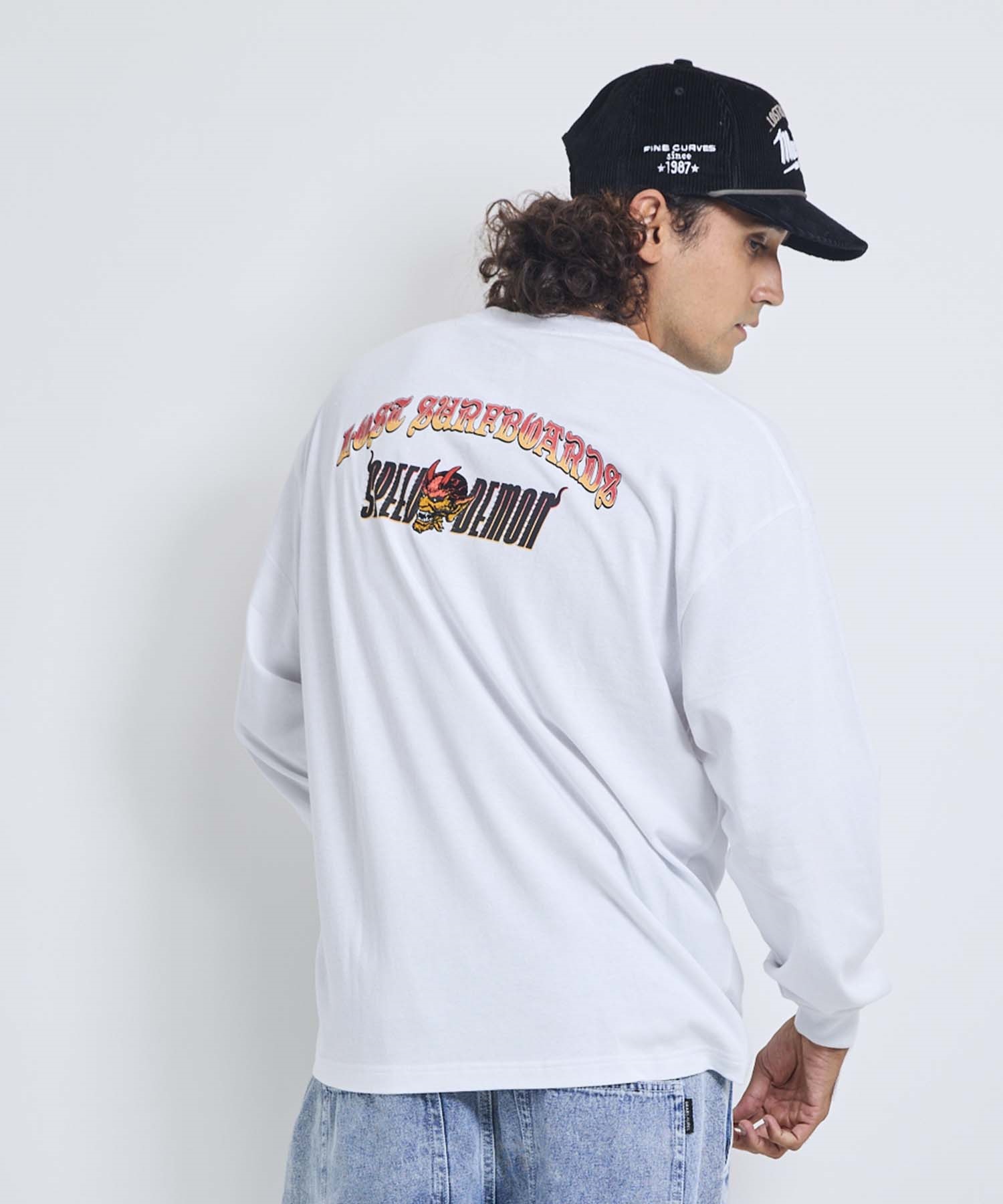 【ストロベリーキャンドル】Lija ホワイト 長袖 Tシャツ M ストロベリーキャンドル】Lija ホワイト 長袖 Tシャツ M LOST ロスト