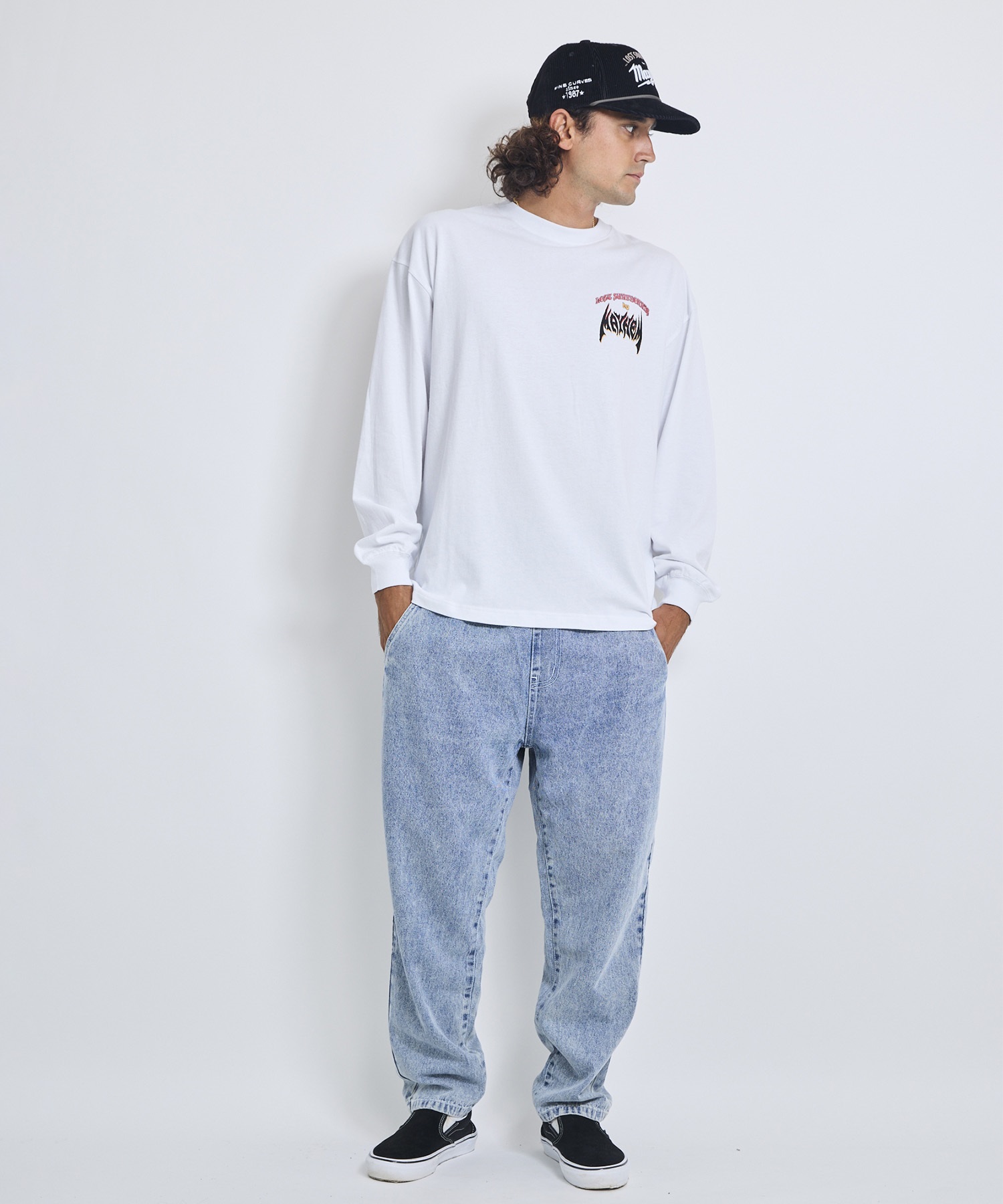 時速36km ロンT グッズ Tシャツ LOST ロスト 長袖 Tシャツ ロンT メンズ MAYHEM SPEED DEMON LS TEE