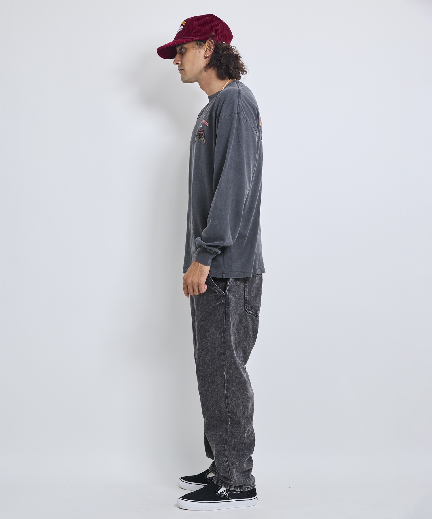 LOST ロスト 長袖 Tシャツ ロンT メンズ MAYHEM SPEED DEMON LS TEE