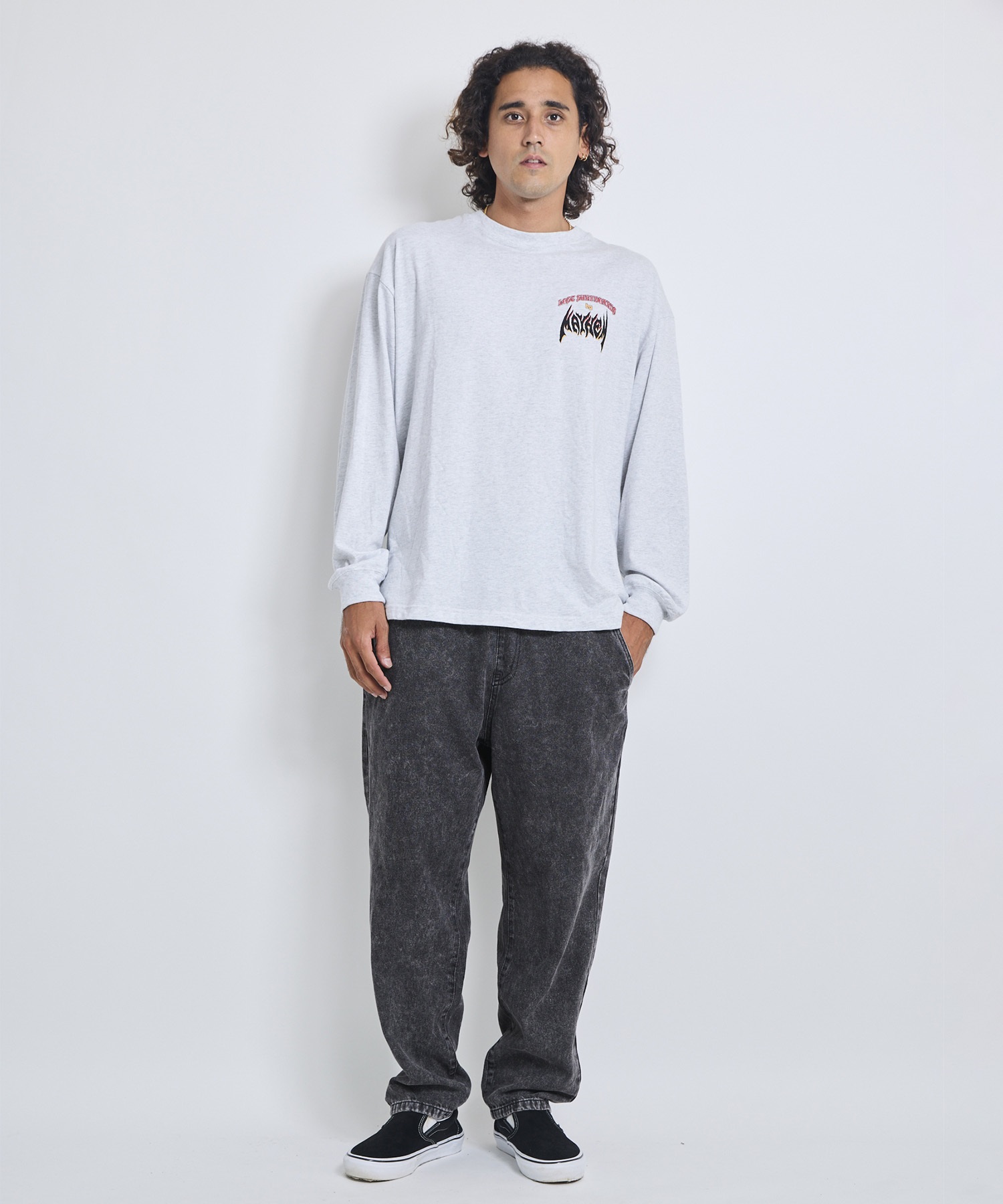LOST ロスト 長袖 Tシャツ ロンT メンズ MAYHEM SPEED DEMON LS TEE