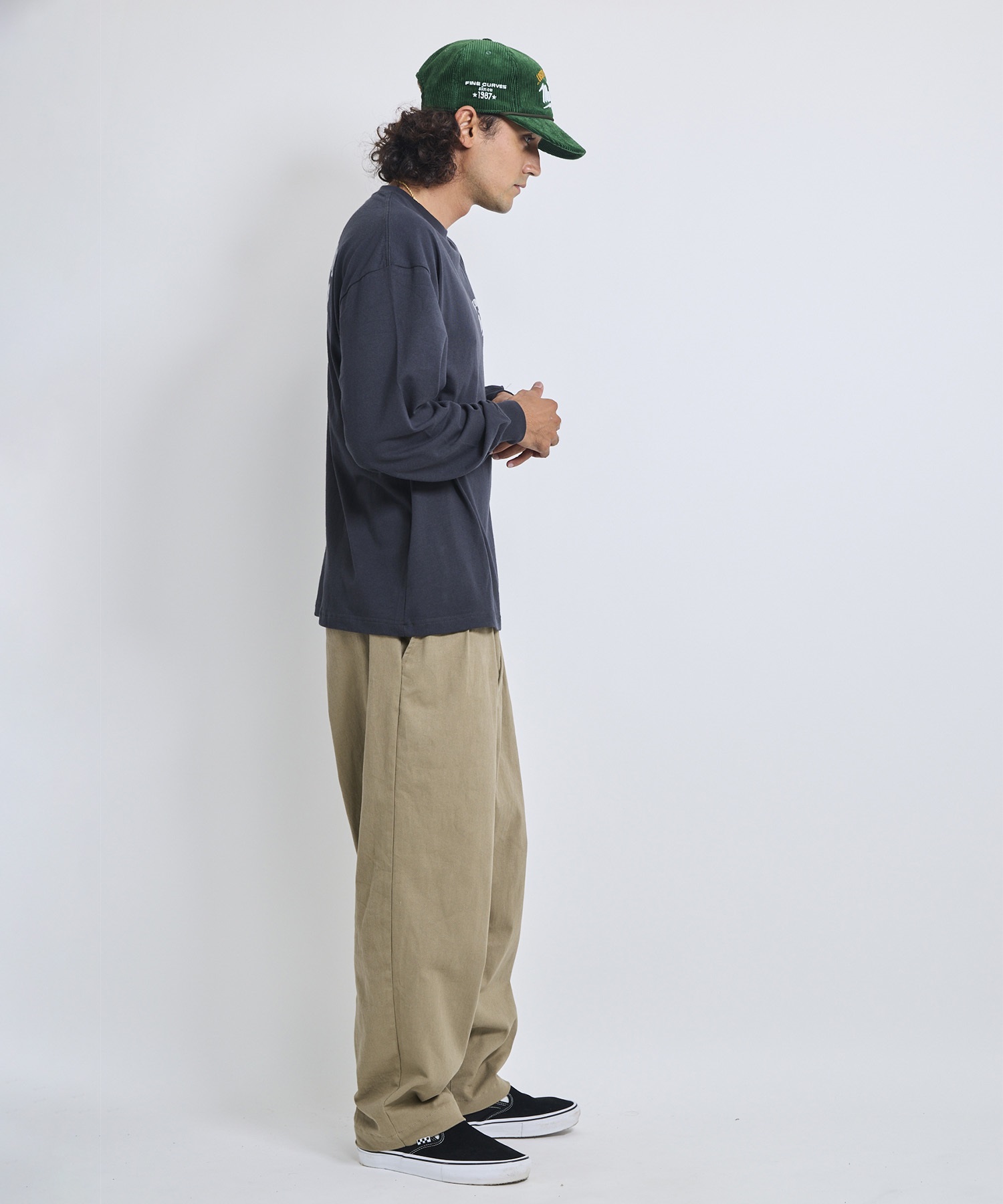 LOST ロスト 長袖 Tシャツ ロンT メンズ BUILDERS LS TEE LM6F-2206