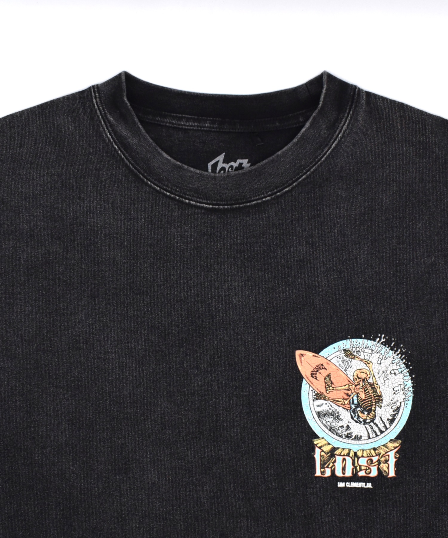 LOST ロスト 長袖 Tシャツ ロンT メンズ バックプリント AXIS LS TEE