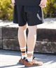 LOST ロスト ハーフパンツ ショートパンツ メンズ アクティブショーツ UVカット 吸汗速乾 軽量 抗ピル セットアップ対応 LM6S-3303(BRN-M)