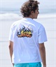 LOST ロスト 水着 ラッシュガード メンズ 半袖 Tシャツ UVカット 速乾 ストレッチ 水陸両用 LM6S-4302(WHT-M)