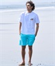 LOST ロスト 水着 ラッシュガード メンズ 半袖 Tシャツ UVカット 速乾 ストレッチ 水陸両用 LM6S-4302(WHT-M)